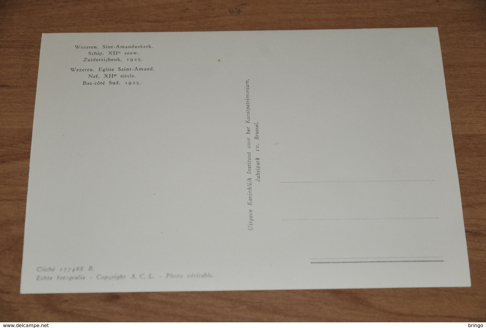 773- Wezeren, Sint Amanduskerk, Schip - Andere & Zonder Classificatie