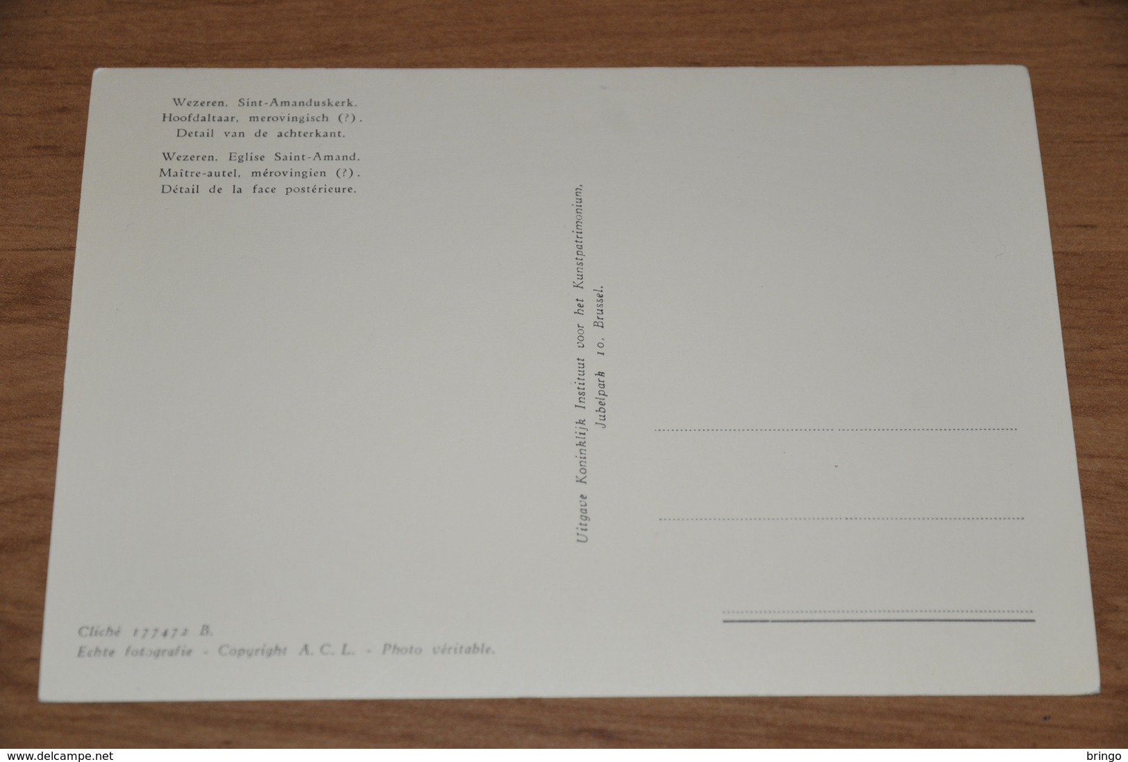 776- Wezeren, Sint Amanduskerk, Hoofdaltaar....... - Andere & Zonder Classificatie