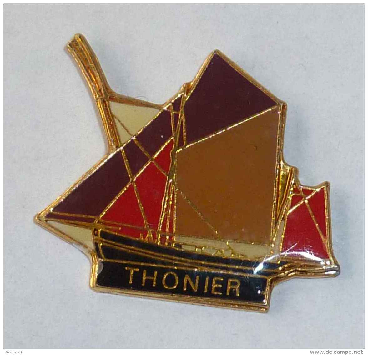 Pin's BATEAU THONIER - Barcos