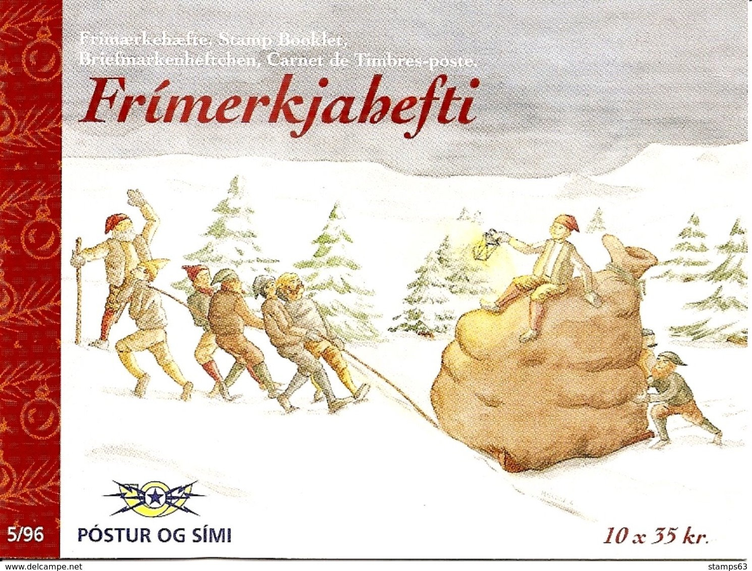 ICELAND, Booklet 35, 1996, Christmas, Mi 860 - Markenheftchen