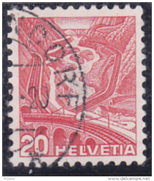 Suisse 1936 : N0 205 Y, Proprement Oblitéré - Cote :  35.- - Oblitérés