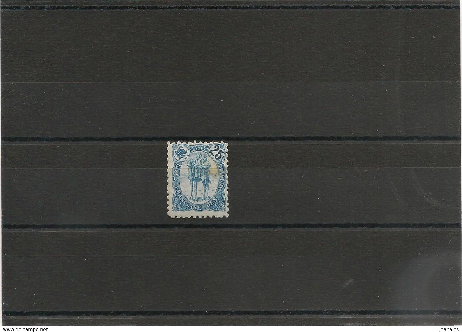 CÔTE FRANÇAISE DES SOMALIS Année 1902 N° Y/T : 44* Côte : 28,00 € - Nuevos