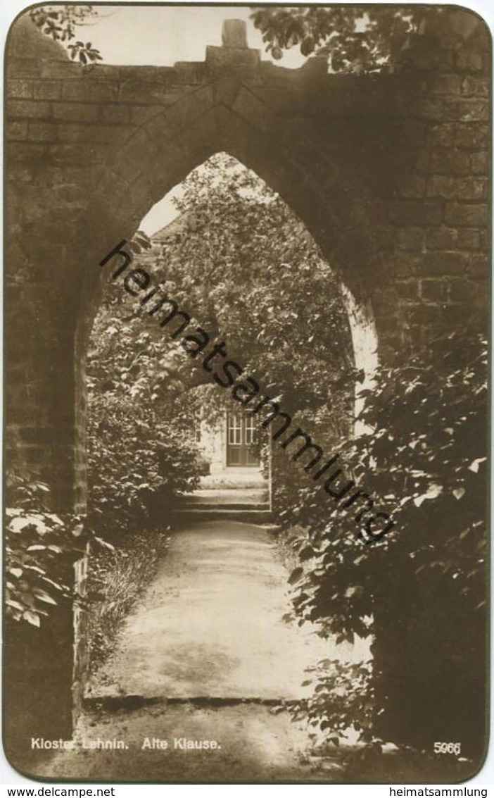 Kloster Lehnin - Alte Klause - Foto AK 20er Jahre - Lehnin