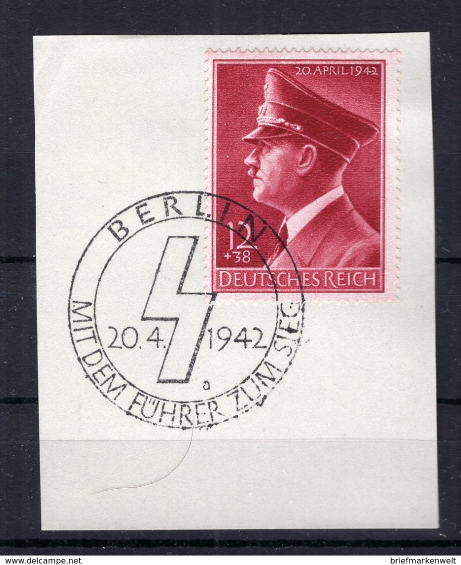 DR-3.Reich 813 Herrliches Gest. Luxusbriefstück (75229 - Briefe U. Dokumente