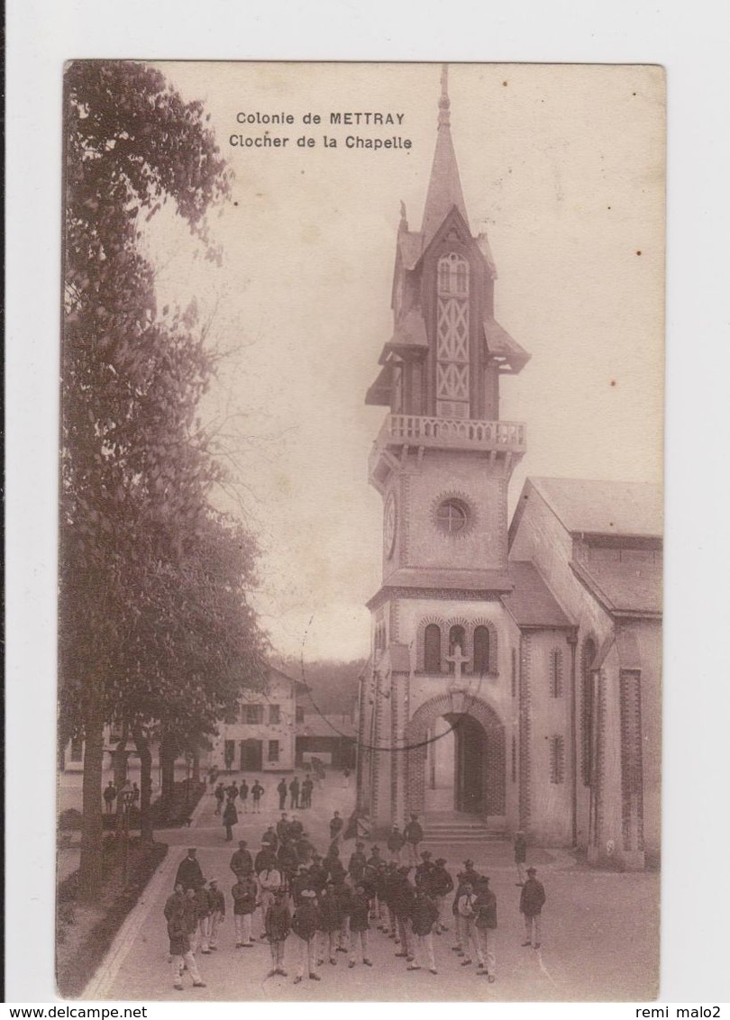 CARTE POSTALE   Colonie De METTRAY 37  Clocher De La Chapelle - Mettray