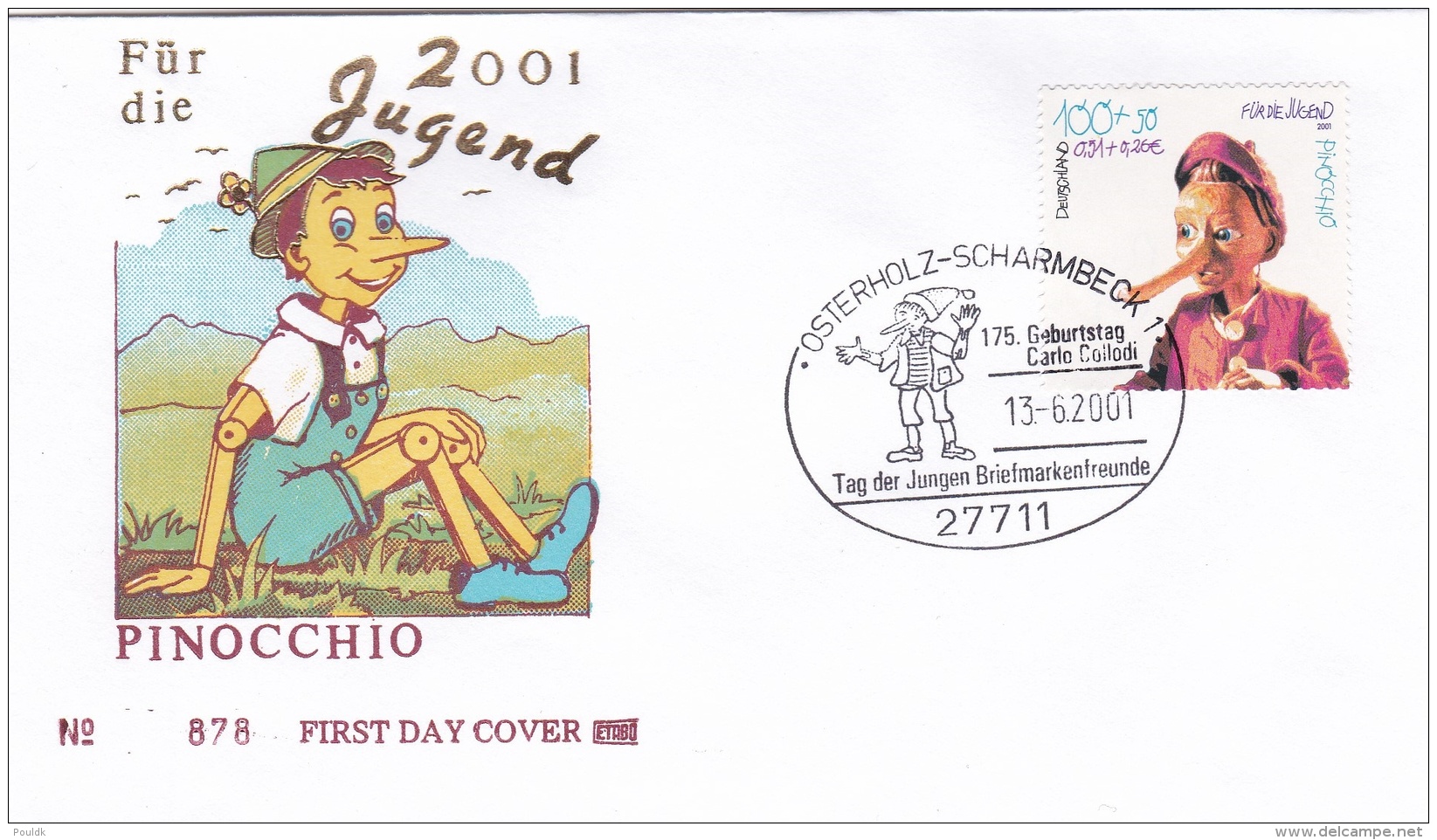 Germany FDC 2001 Für Die Jugend  (DD17-31) - Altri & Non Classificati