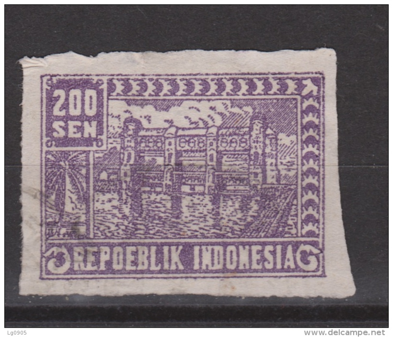 Indonesia Indonesie JAVA And MADOERA Nr. 38a Used ; Japanese Occupation Japanse Bezetting - Indonesië