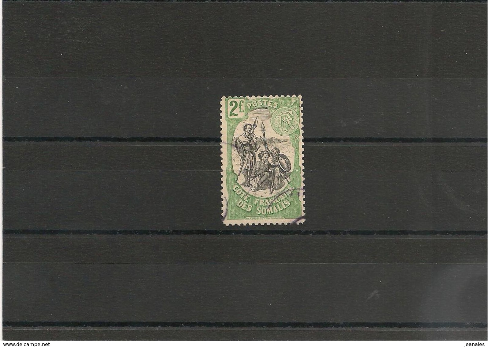 CÔTE FRANÇAISE DES SOMALIS Année 1903   N° Y/T : 65 (°) Côte : 11,50 € - Usados