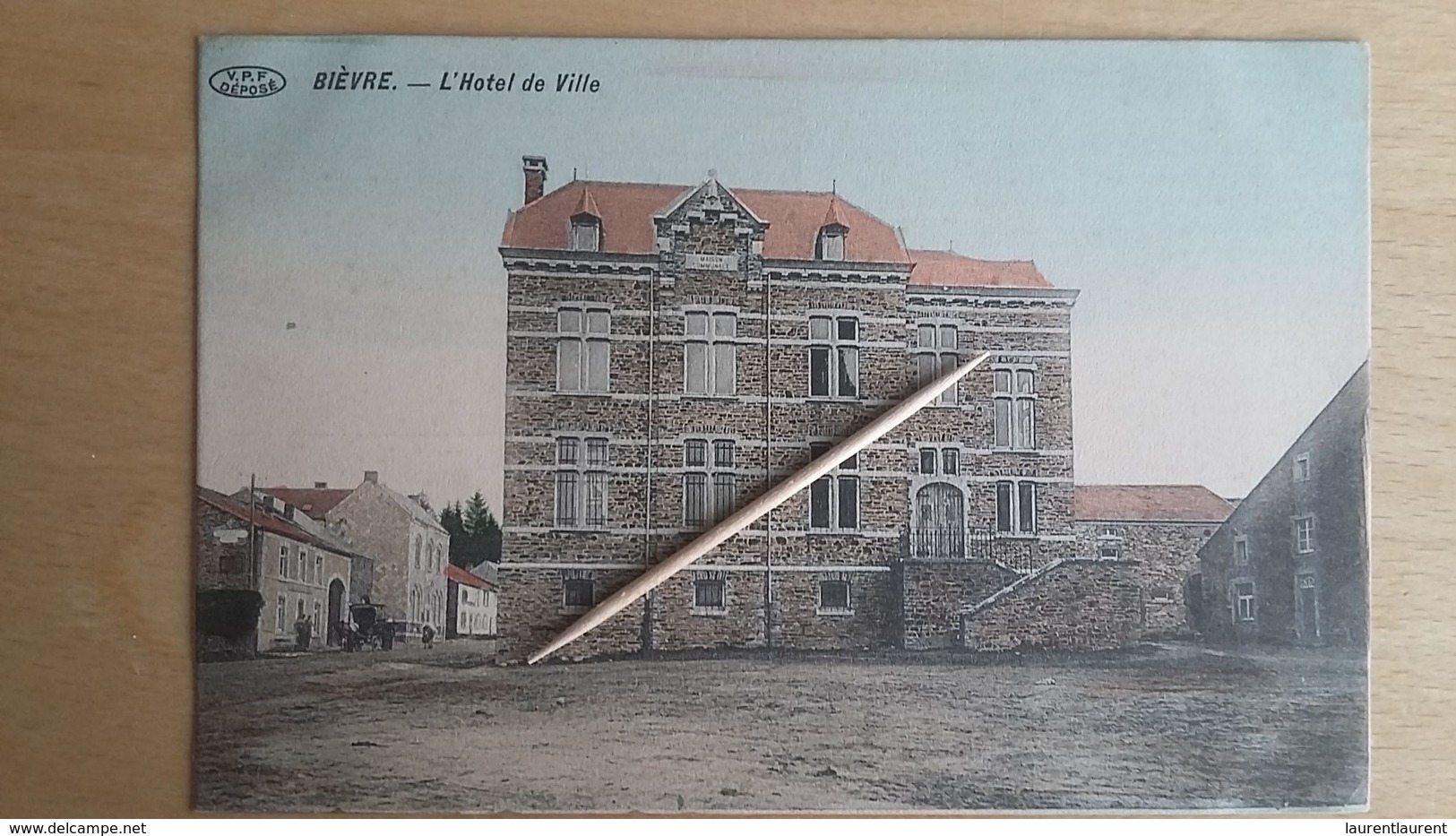 BIEVRE - L'Hôtel De Ville  - VPF - 1918 - Rare - Bievre