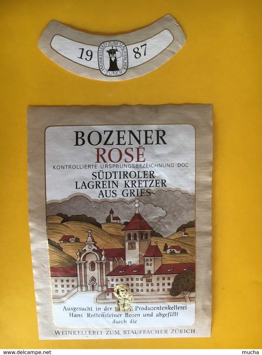 5712 - Bozener Rosé 1987 Sud Tirol Italie - Autres & Non Classés