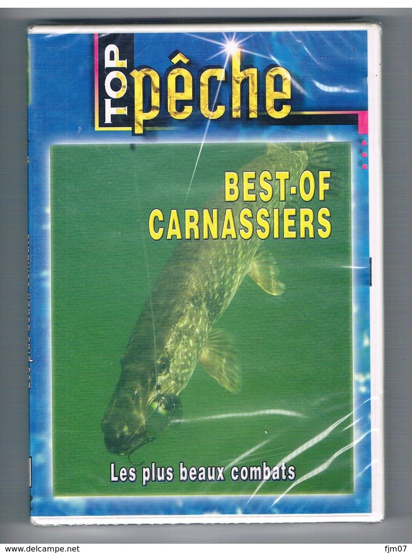 DVD -TOP PECHE-BEST-OF CARNASSIERS  N°43 DUREE 60 Minutes-NEUF DANS EMBALAGE D'ORIGINE - (voir Les 2 Scans) - Deporte