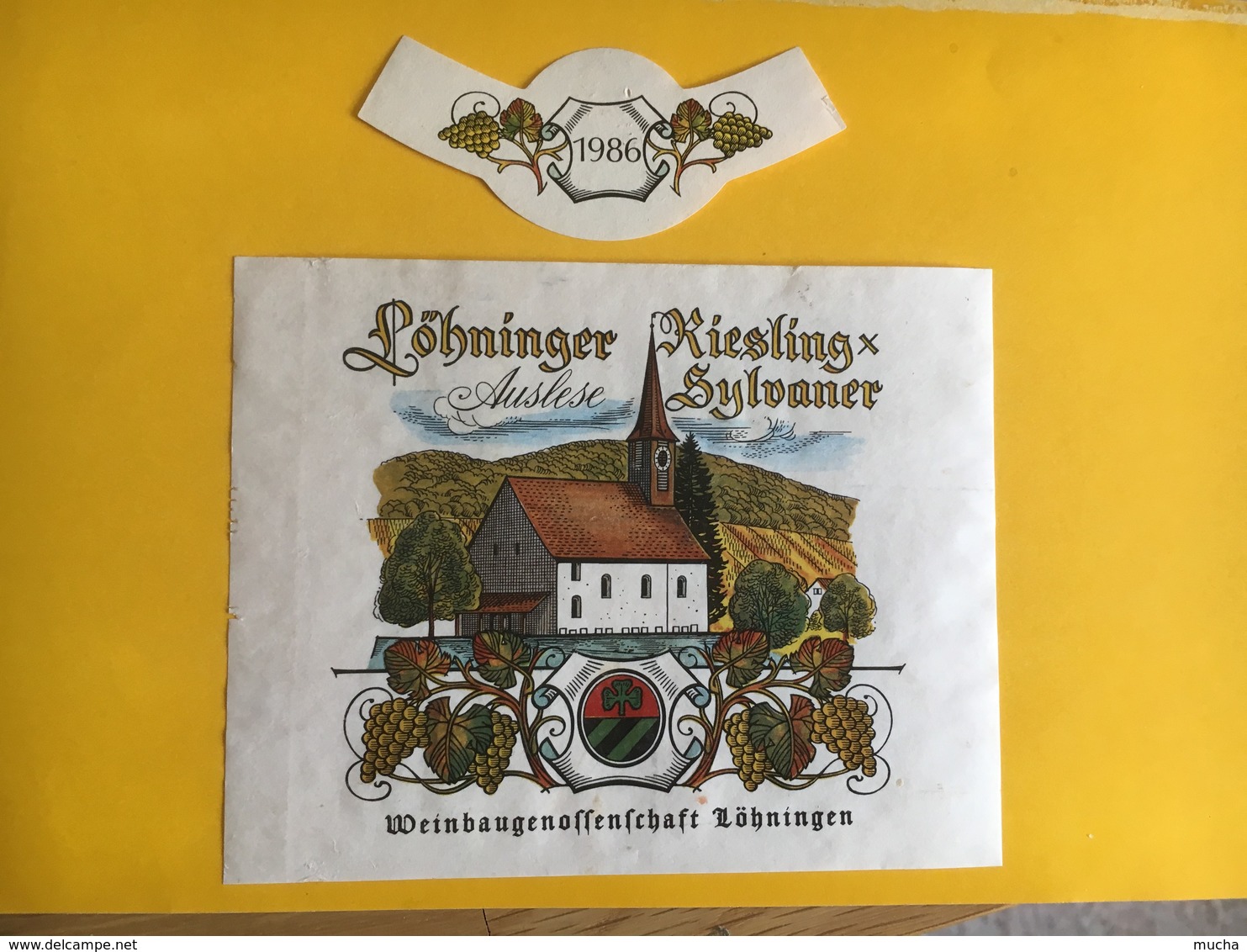 5719 -  Löhninger Riesling X Sylvaner 1986 Suisse - Autres & Non Classés