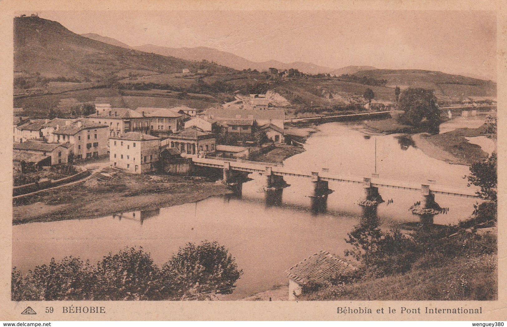 64  BEHOBIE        Béhobia Et Le Pont International - Urrugne