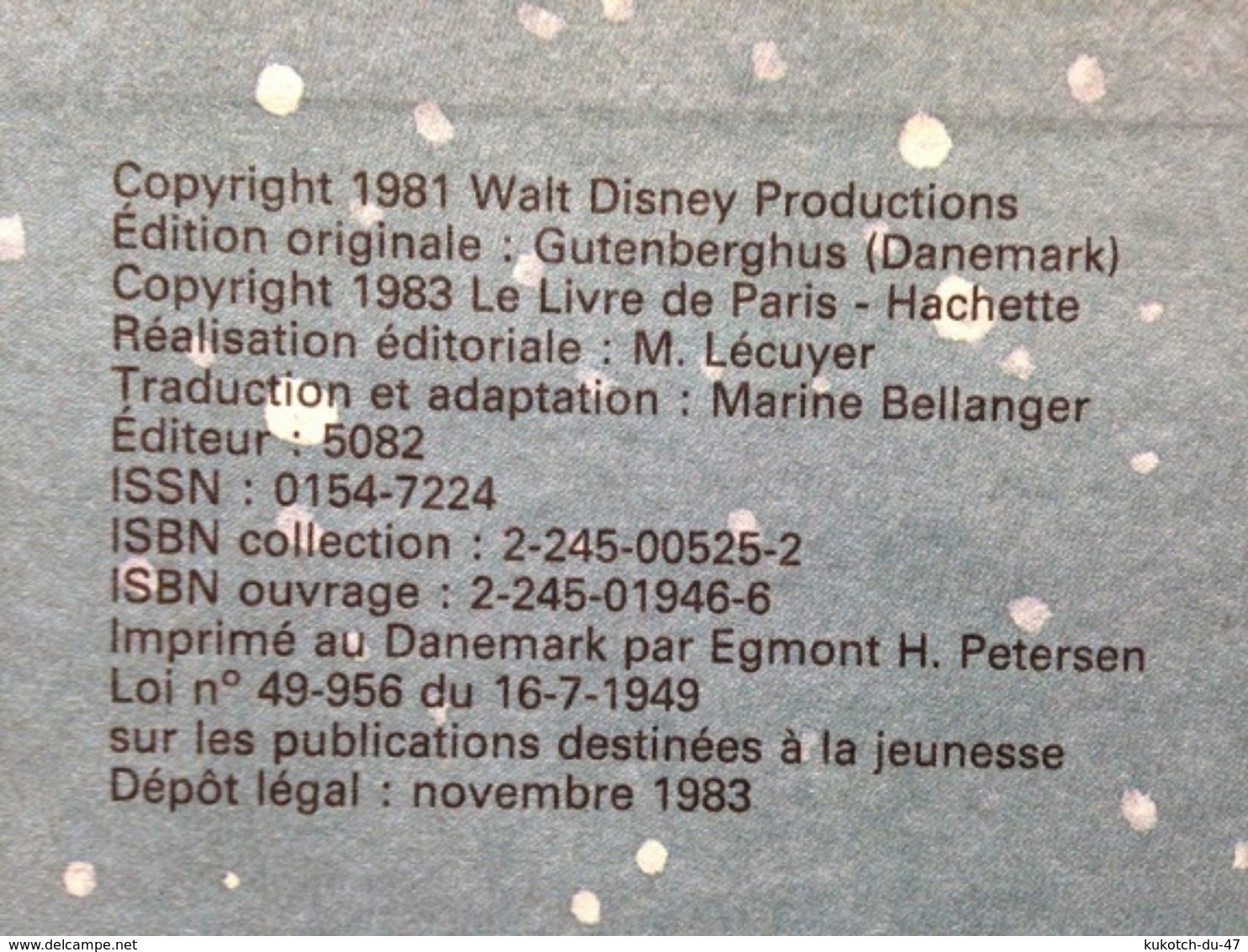 Disney - Mickey Club Du Livre - Joyeux Noël, Oncle Picsou ! (1983) - Disney