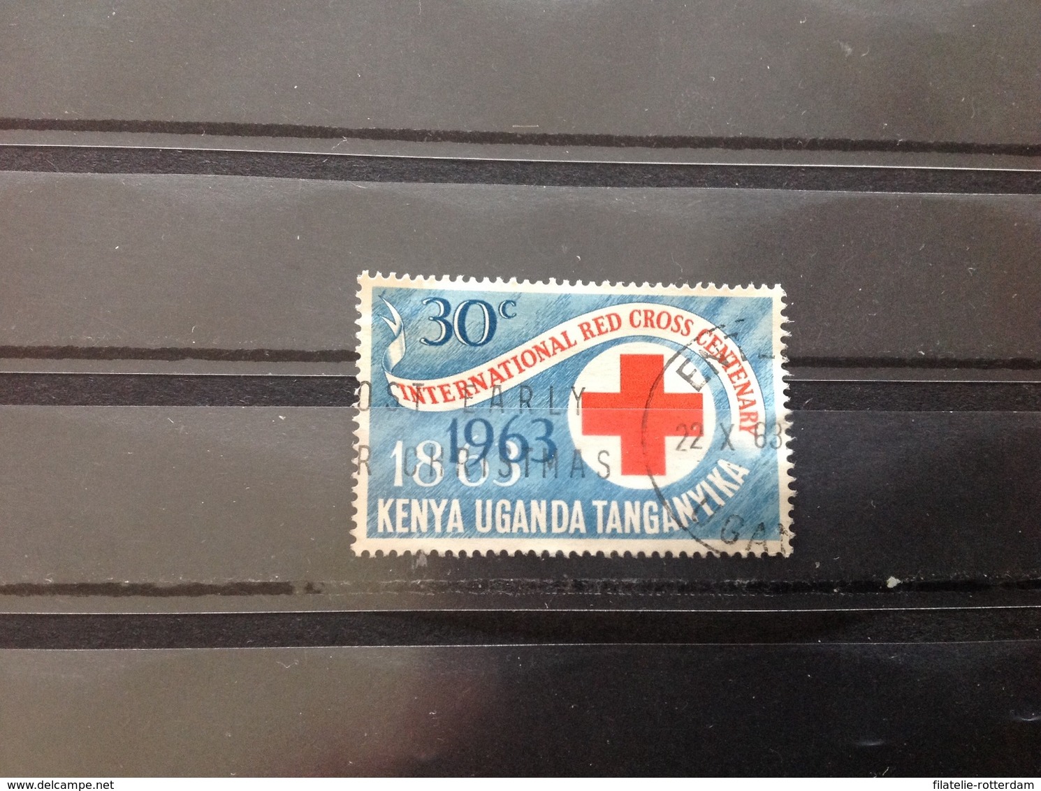 Kenia Uganda Tanganyika - 100 Jaar Rode Kruis (30) 1963 - Kenya, Oeganda & Tanganyika