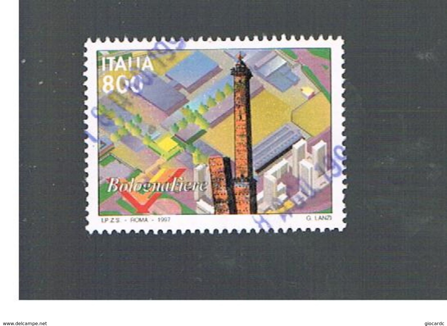 ITALIA REPUBBLICA  - UNIF. 2324  -   1997 FIERA DI BOLOGNA      -            USATO - 1991-00: Usati