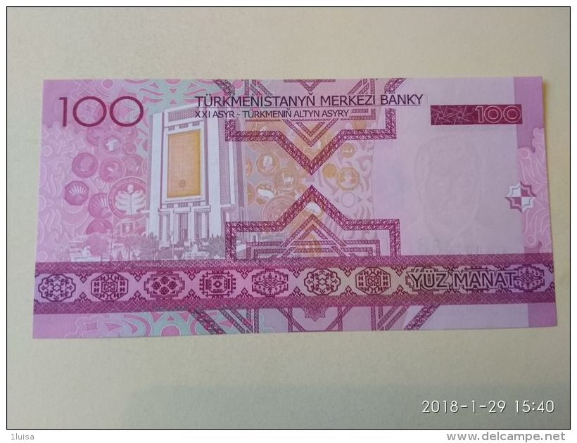 100 Manat 2005 - Turkmenistan