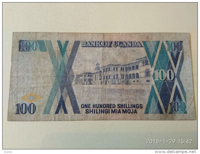 100 Shillings 1998 - Uganda