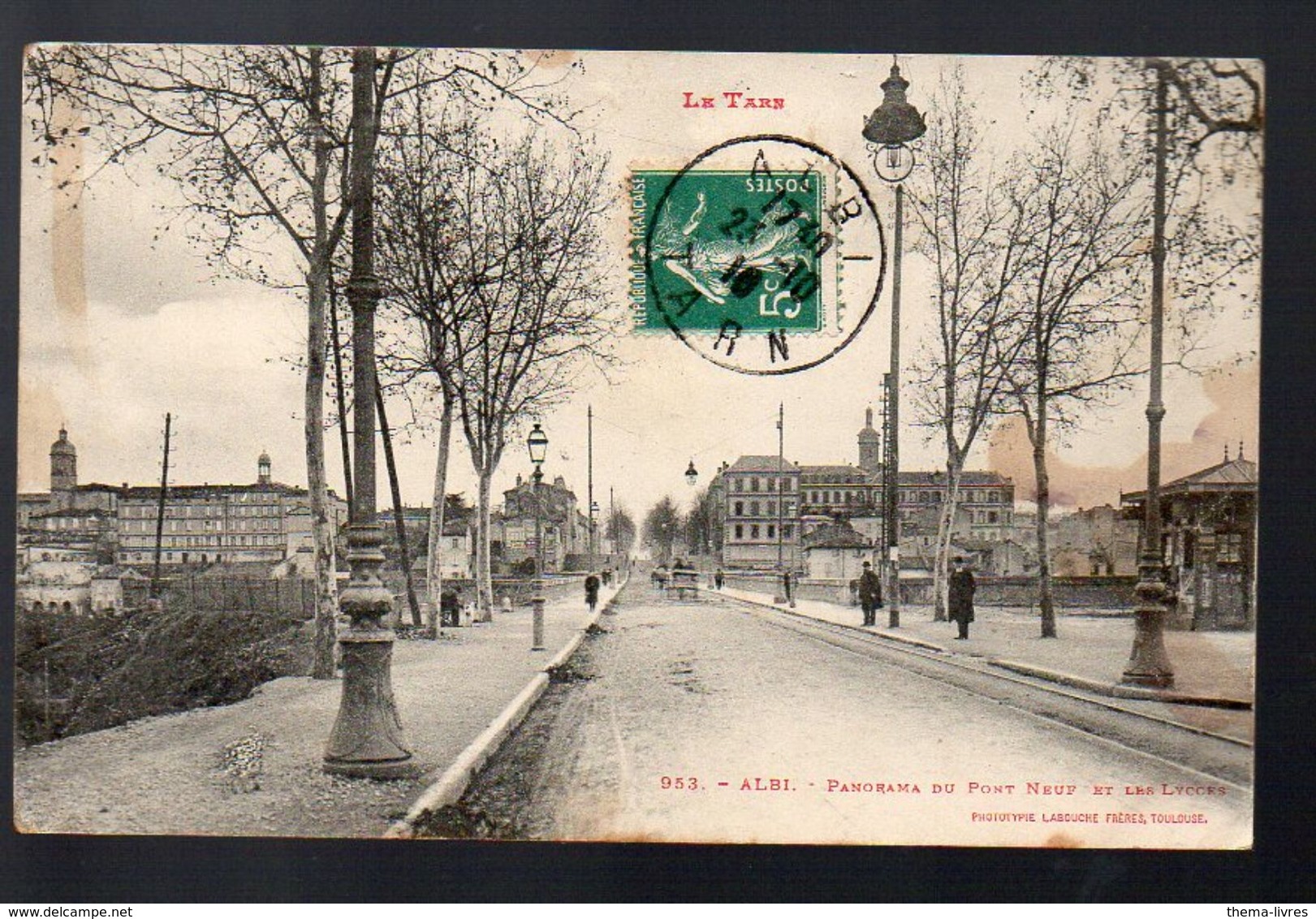 Albi (81 Tarn) Panorama Du Pont Neuf  1910? (PPP6900) - Albi