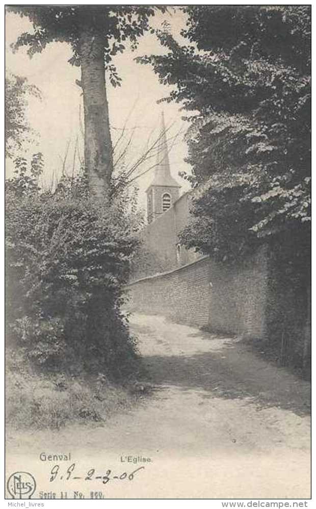 Genval - L'Eglise - Circulé En 1906 - TBE - Rixensart - Rixensart