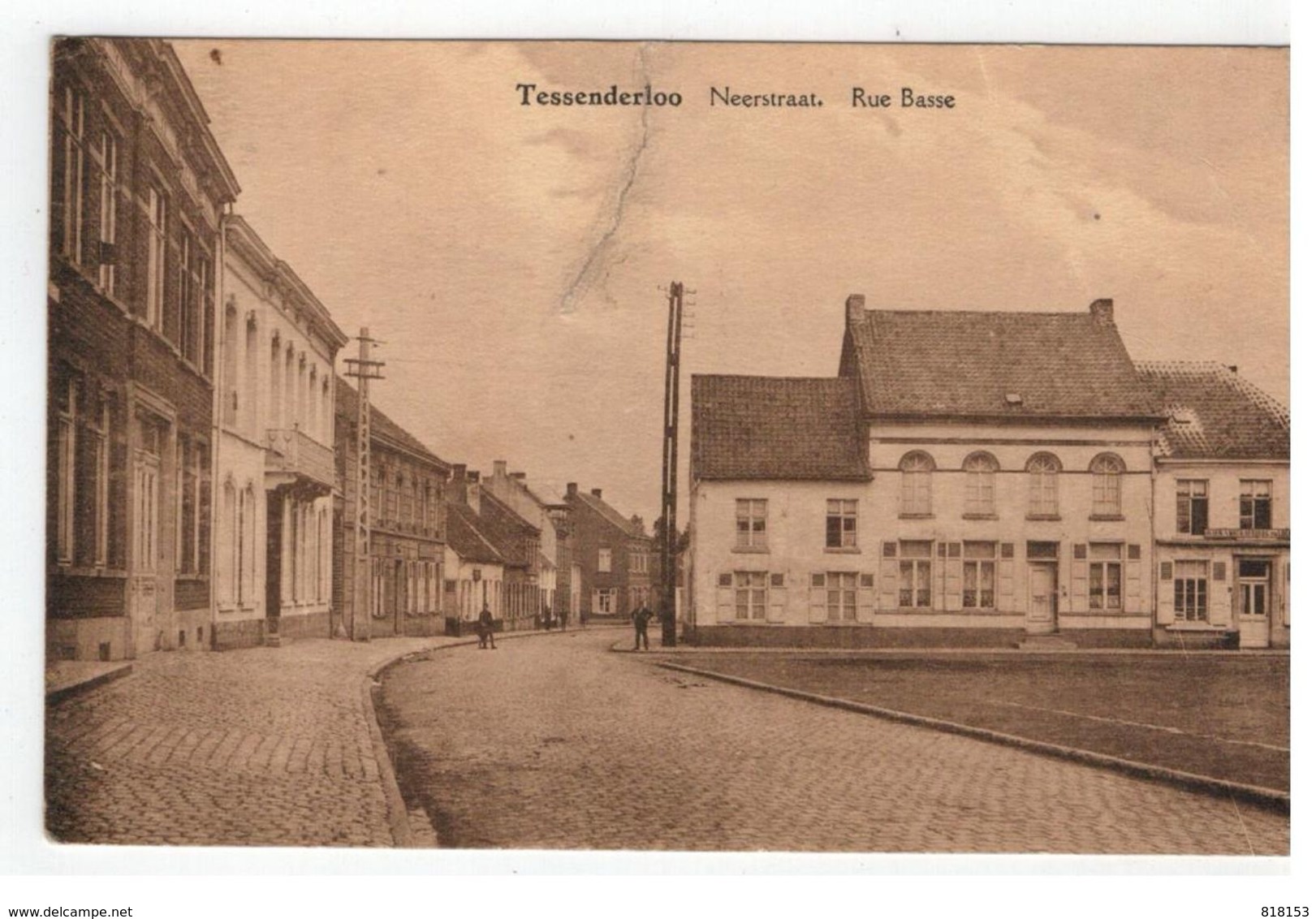 Tessenderloo   Neerstraat. Rue Basse - Tessenderlo