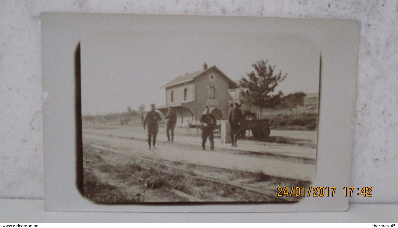 GUERRE 14-18 / " GARE DE COURVILLE ( C.B.R. ) " - Guerre 1914-18