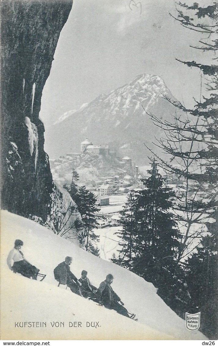 Sports D'hiver: Luge 1911 - Kufstein Von Der Dux - Ed. Lippott & Karg - Sports D'hiver