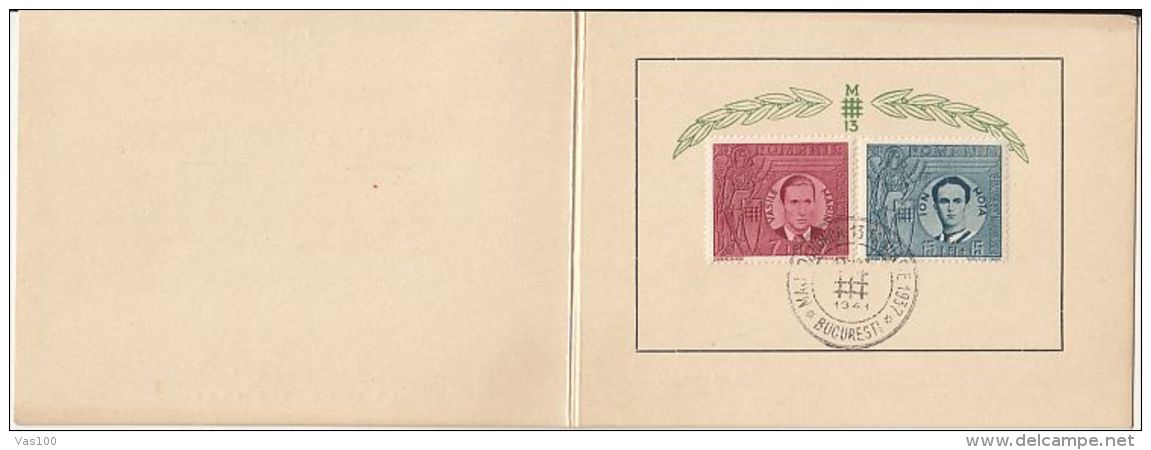 ION MOTA, ARCHANGEL MICHAEL LEGION, BOOKLET, MAJADAHONDA EXILE, 1937, ROMANIA - Carnets