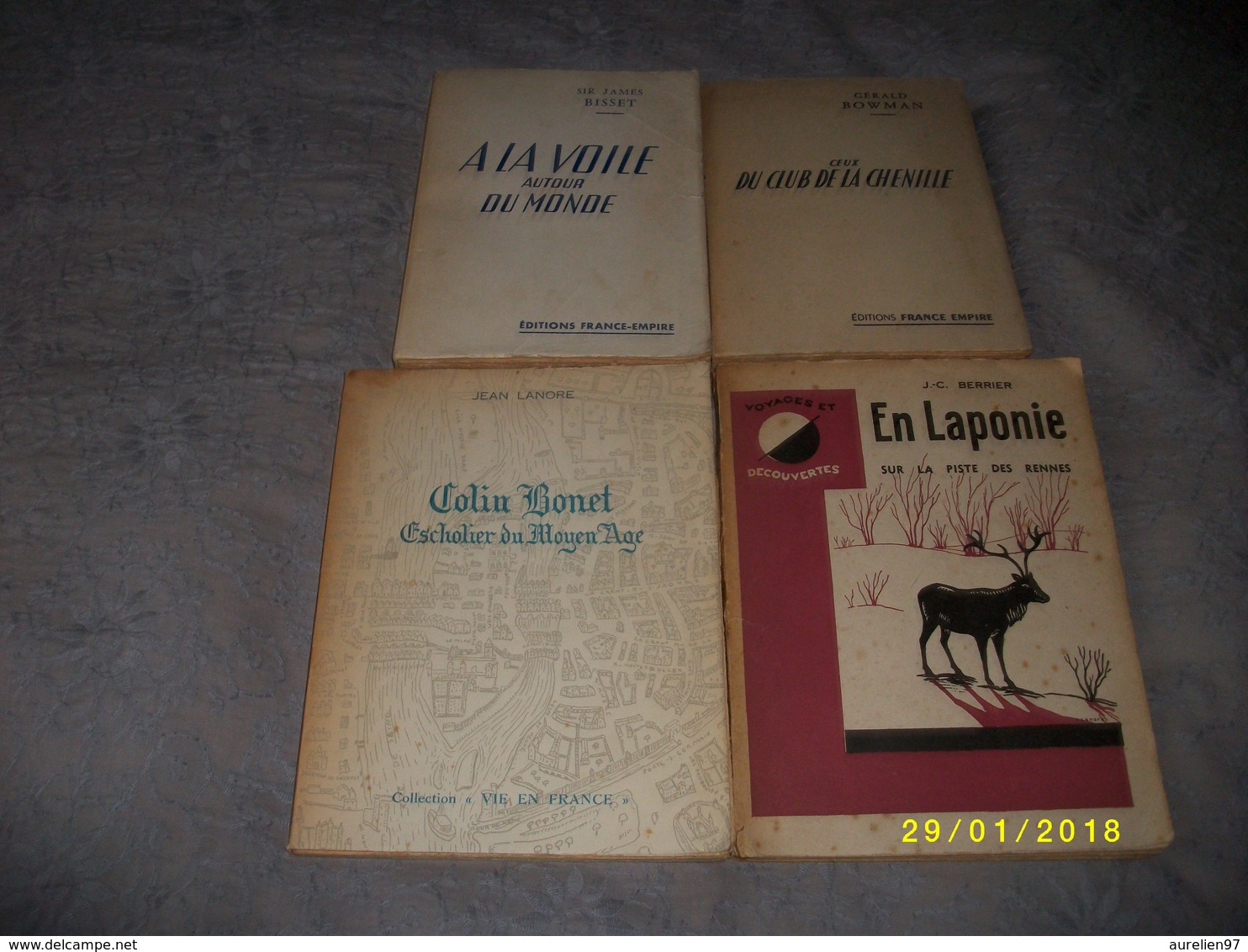 LOT DE 4 LIVRES - Lotti E Stock Libri