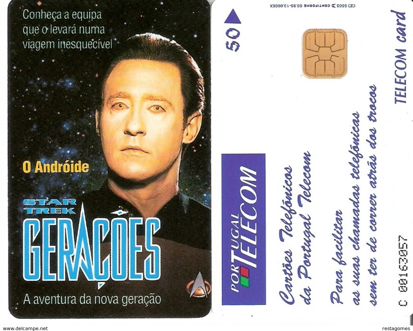 Portugal - Phonecard/ Telécarte Telecom Card /  STAR TREK   Nuevo/UNC - Portogallo