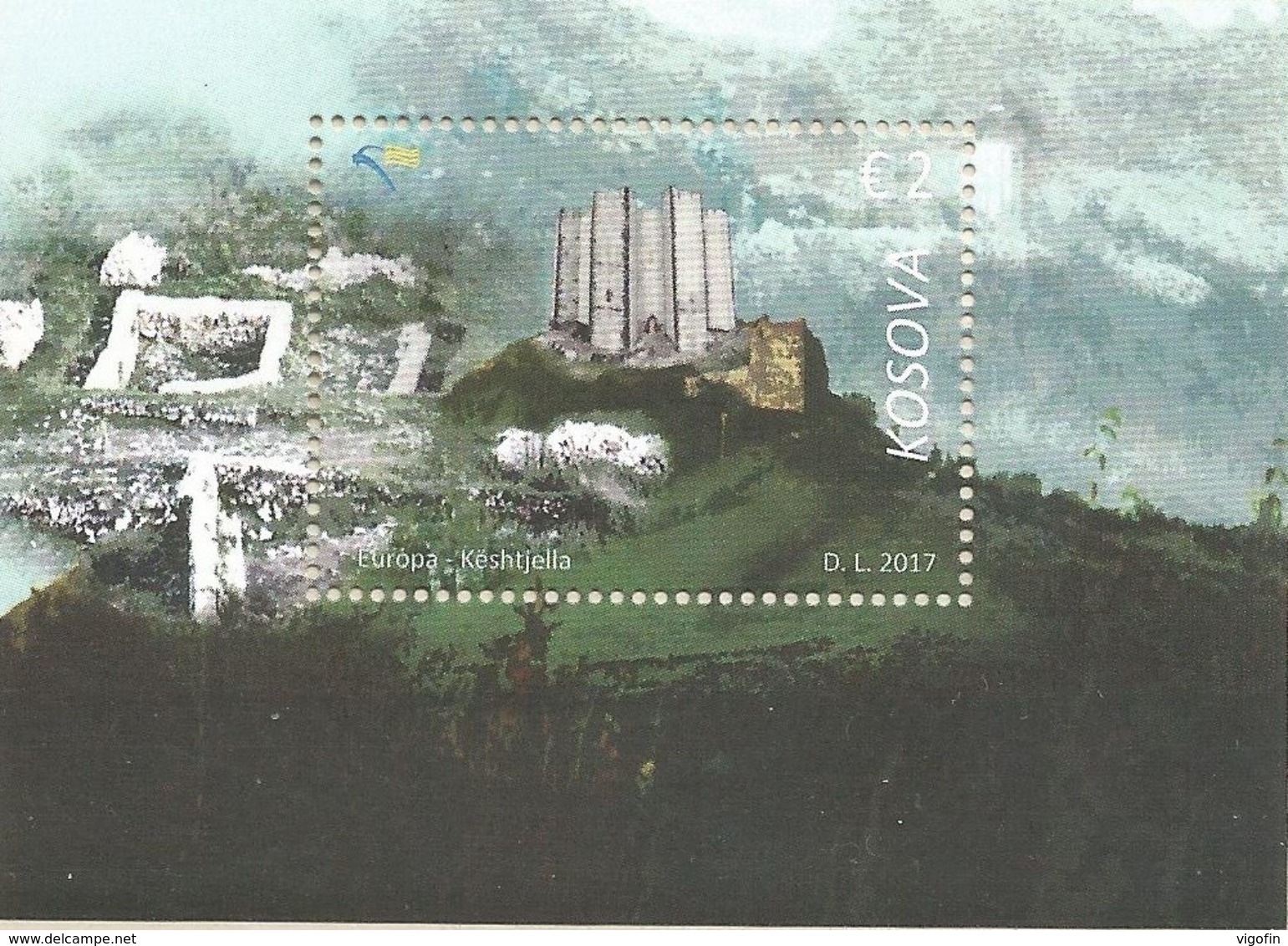 KOS 2017-09 EUROPA CEPT, KOSOVO, S/S, MNH - Kosovo