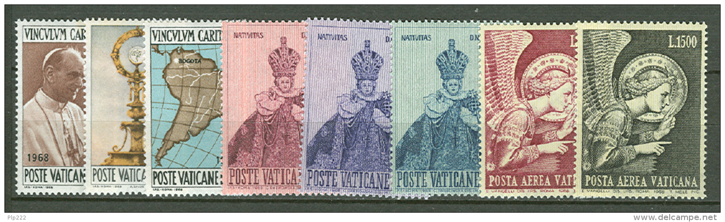 Vaticano 1968 Annata Completa/Complete Year MNH/** - Annate Complete