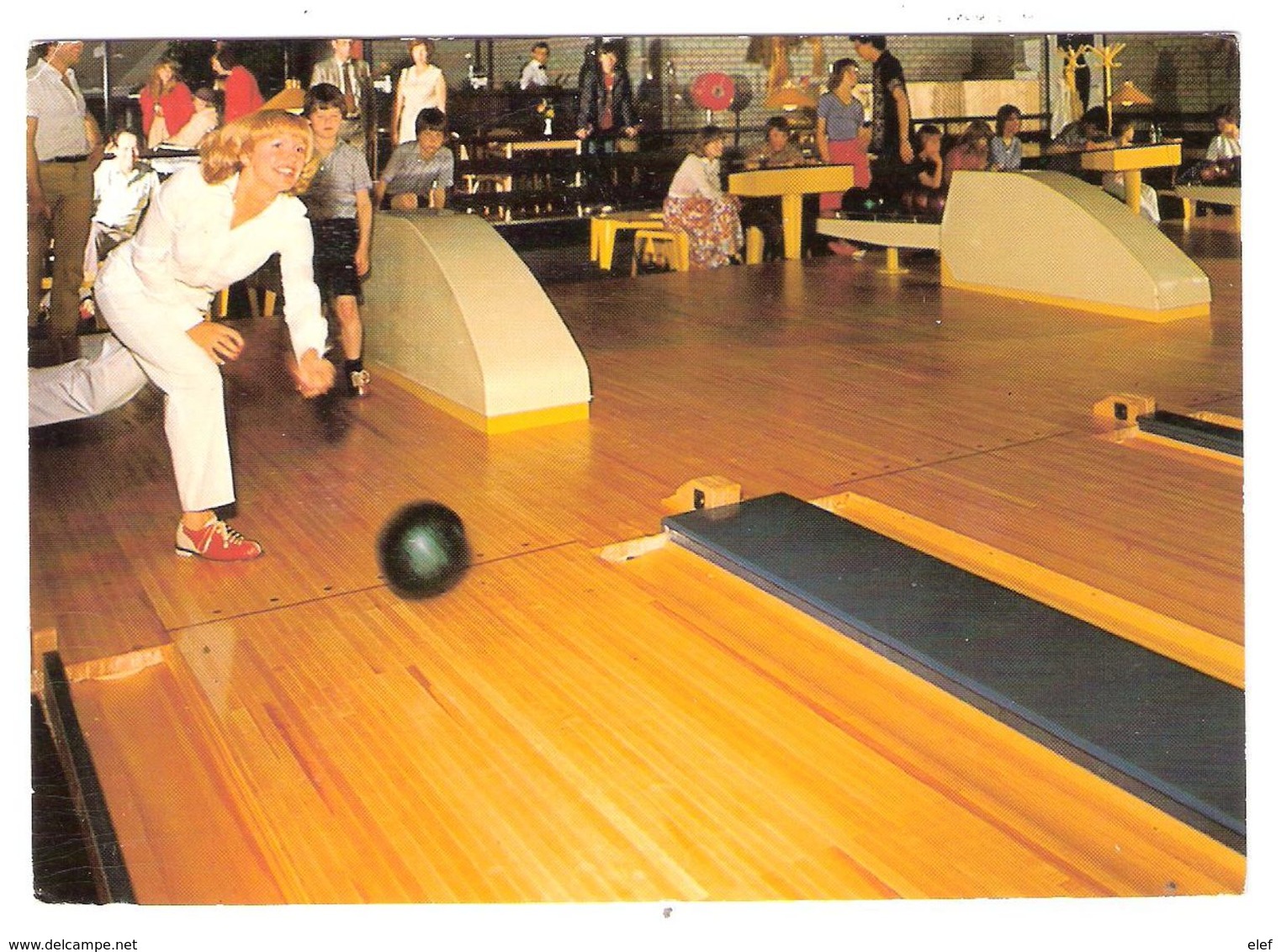 BOWLING : Bungalowpark, Loohorst , America Horst Nederland, Netherlands ; 1981, TB - Bowling