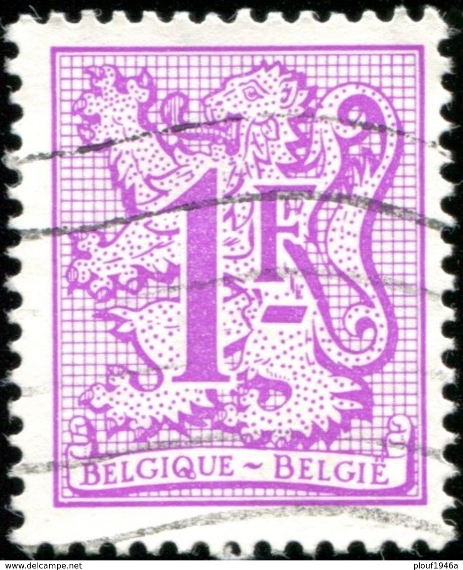 COB 1850 P6 (o) / Yvert Et Tellier N° 1844 A (o) - 1977-1985 Chiffre Sur Lion