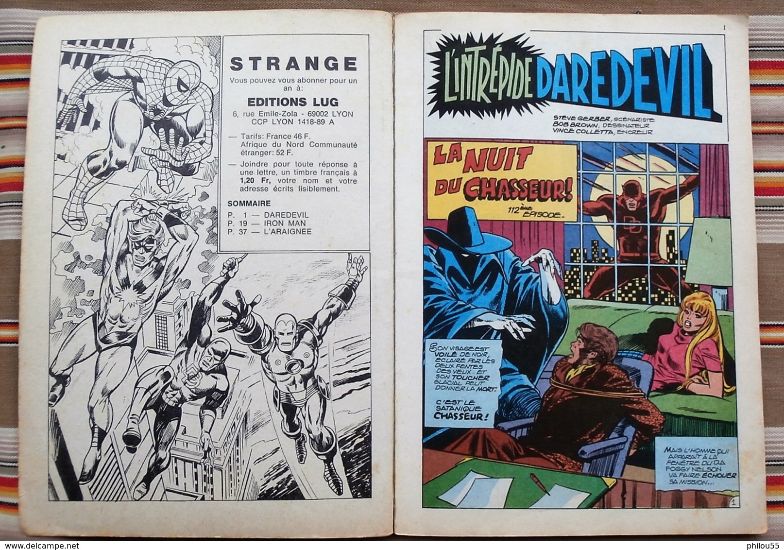 STRANGE Mensuel N°112 1979  LUG - Strange