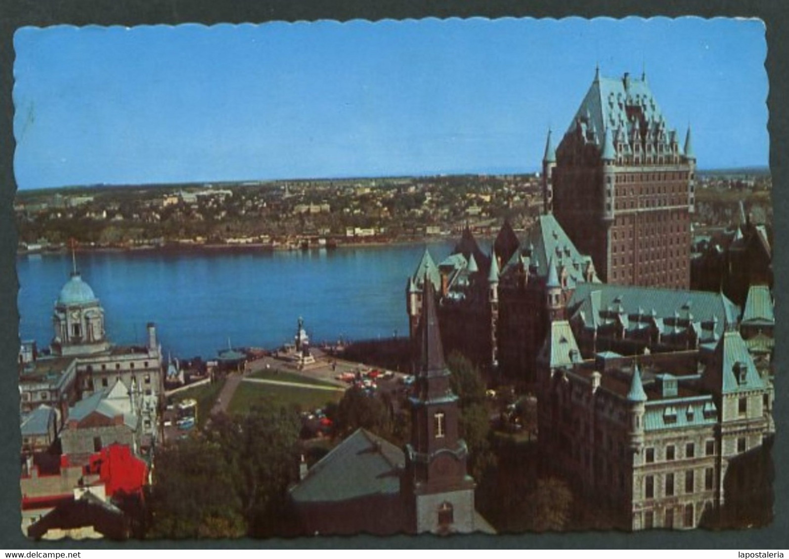 Quebec City. *L'Hotel Château Frontenac* Circulada Toronto 1972. - Québec - La Cité