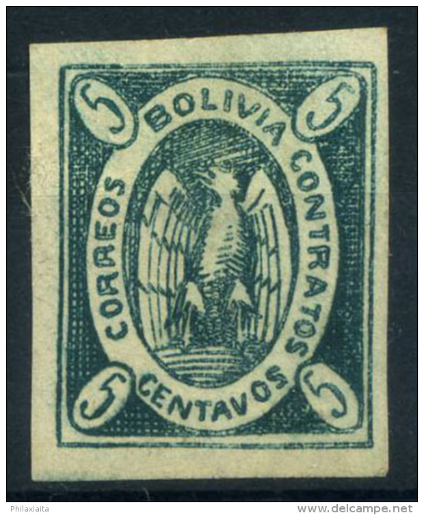 Bolivia 1867 Mi. 1 Nuovo * 80% Condor - Bolivia