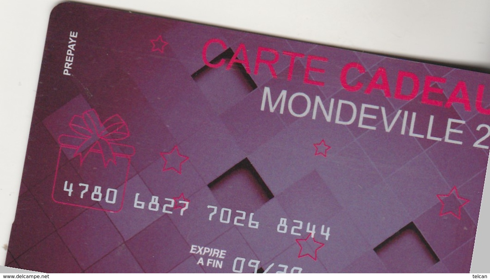 MONDEVILLE 2  VISA - Cartes Bancaires Jetables