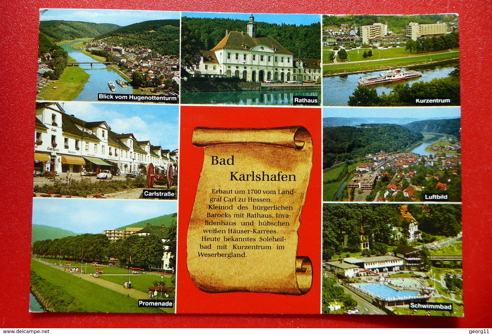 Bad Karlshafen - Chronik - AK - 1986 - Kurstadt Kassel - Bad Karlshafen