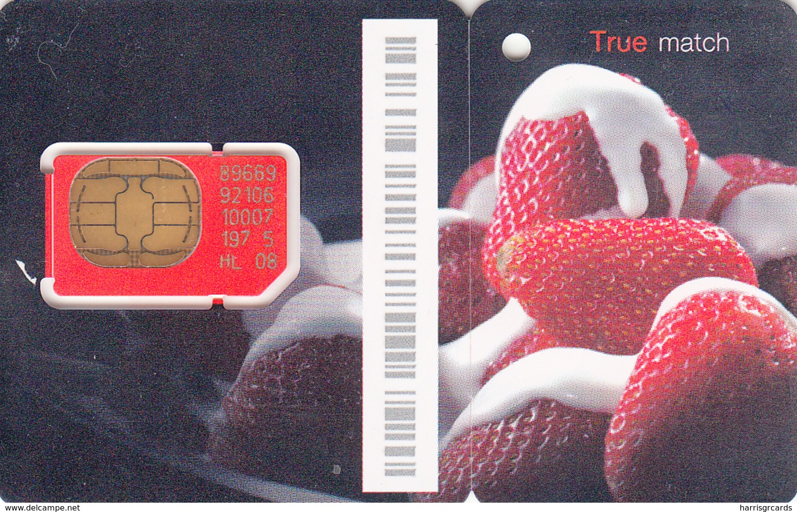 THAILAND - True GSM Card ,Strawberries, Mint - Thaïlande