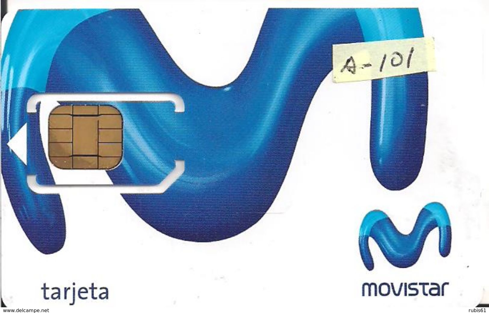 TARJETA GSM MOVISTAR TELEFONICA - Sin Clasificación