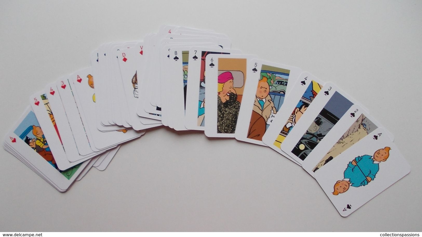 - Jeu De Cartes - TINTIN - 54 Cartes - - 54 Cartes