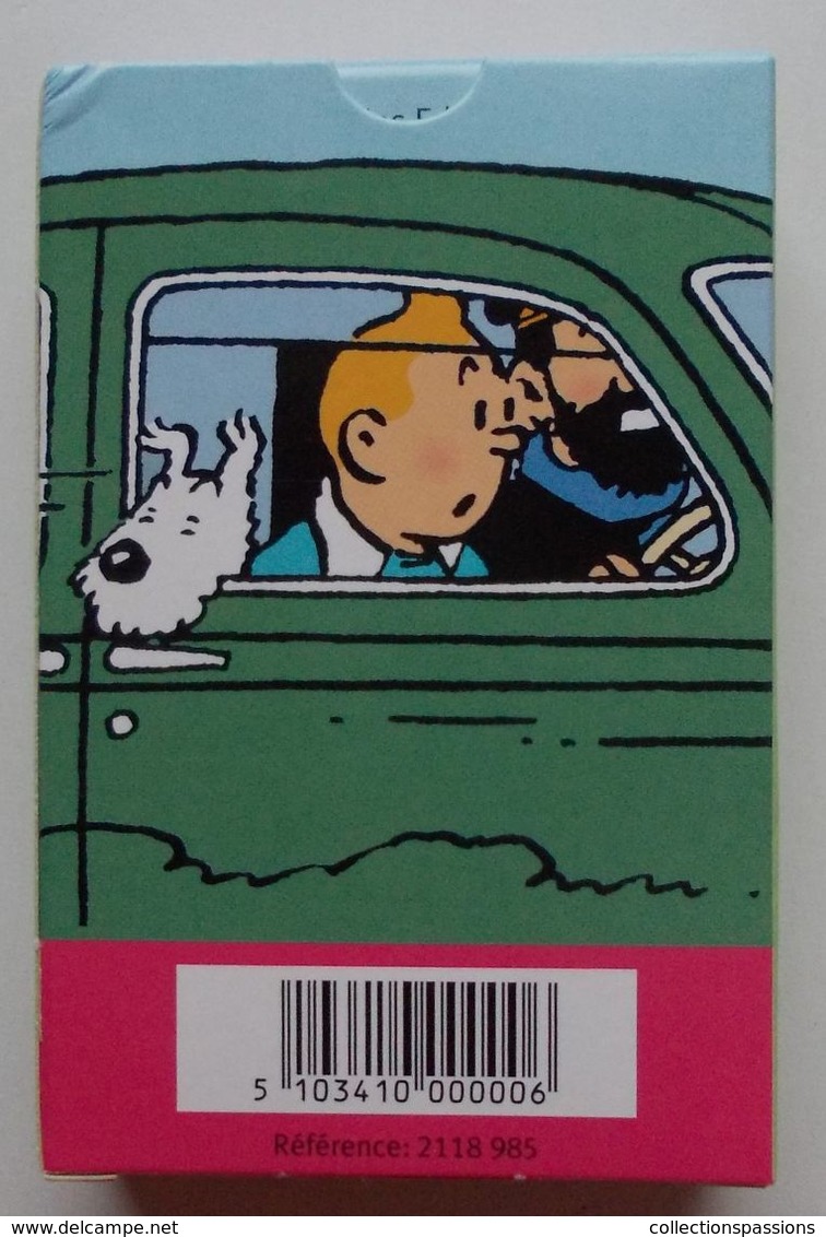 - Jeu de cartes - TINTIN - 54 cartes -