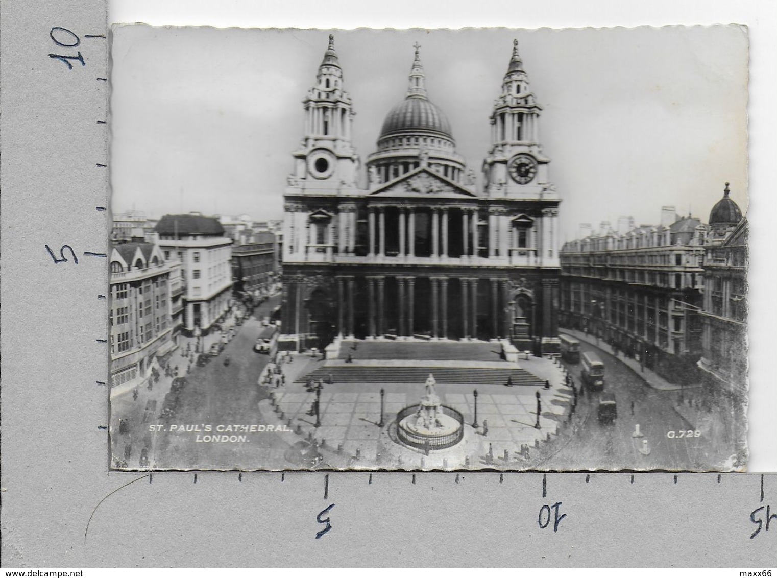 CARTOLINA VG REGNO UNITO - LONDON - St. Paul's Cathedral - 10 X 15 - ANN. 1957 - St. Paul's Cathedral