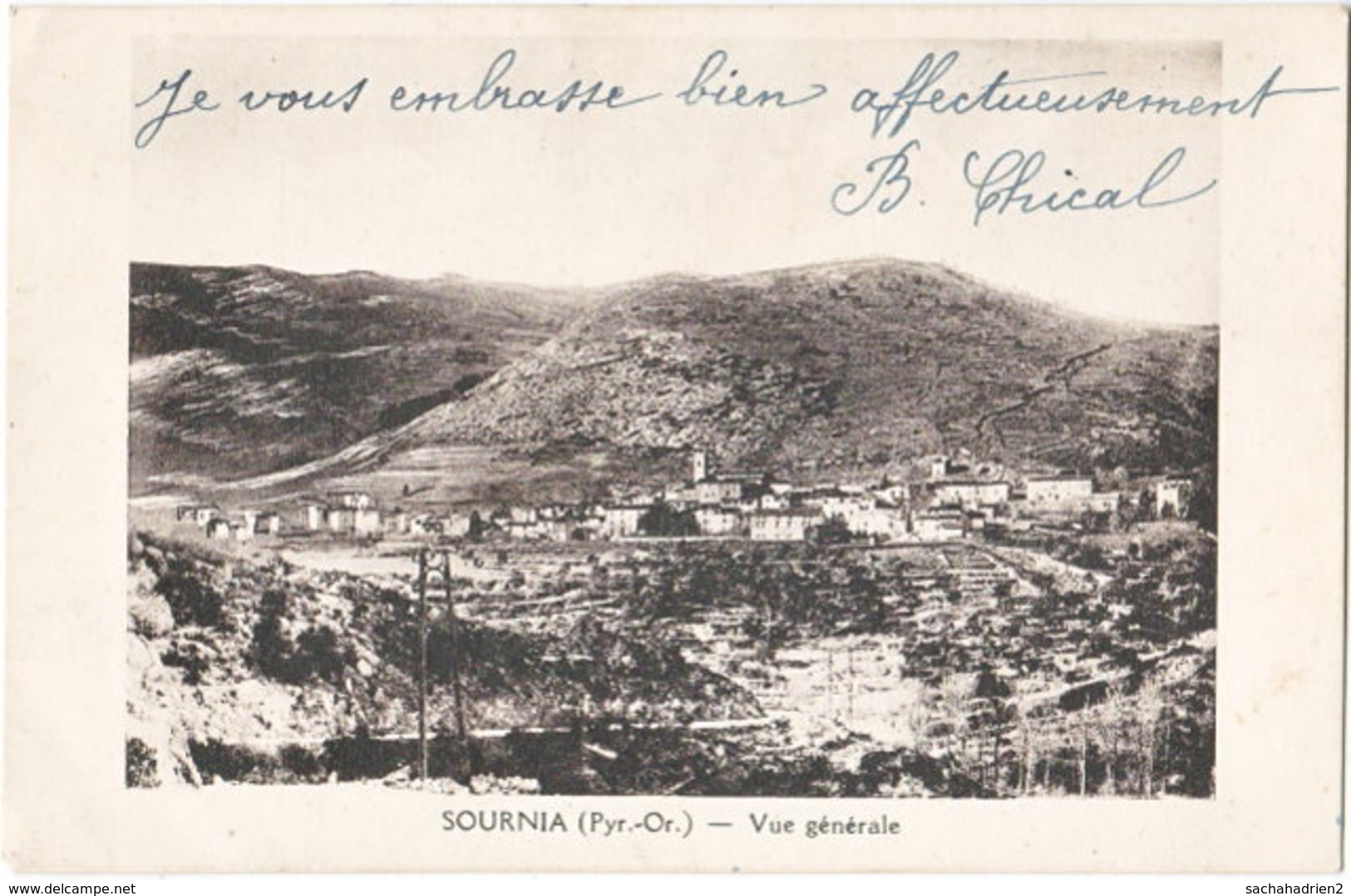 66. SOURNIA. Vue Générale - Sournia