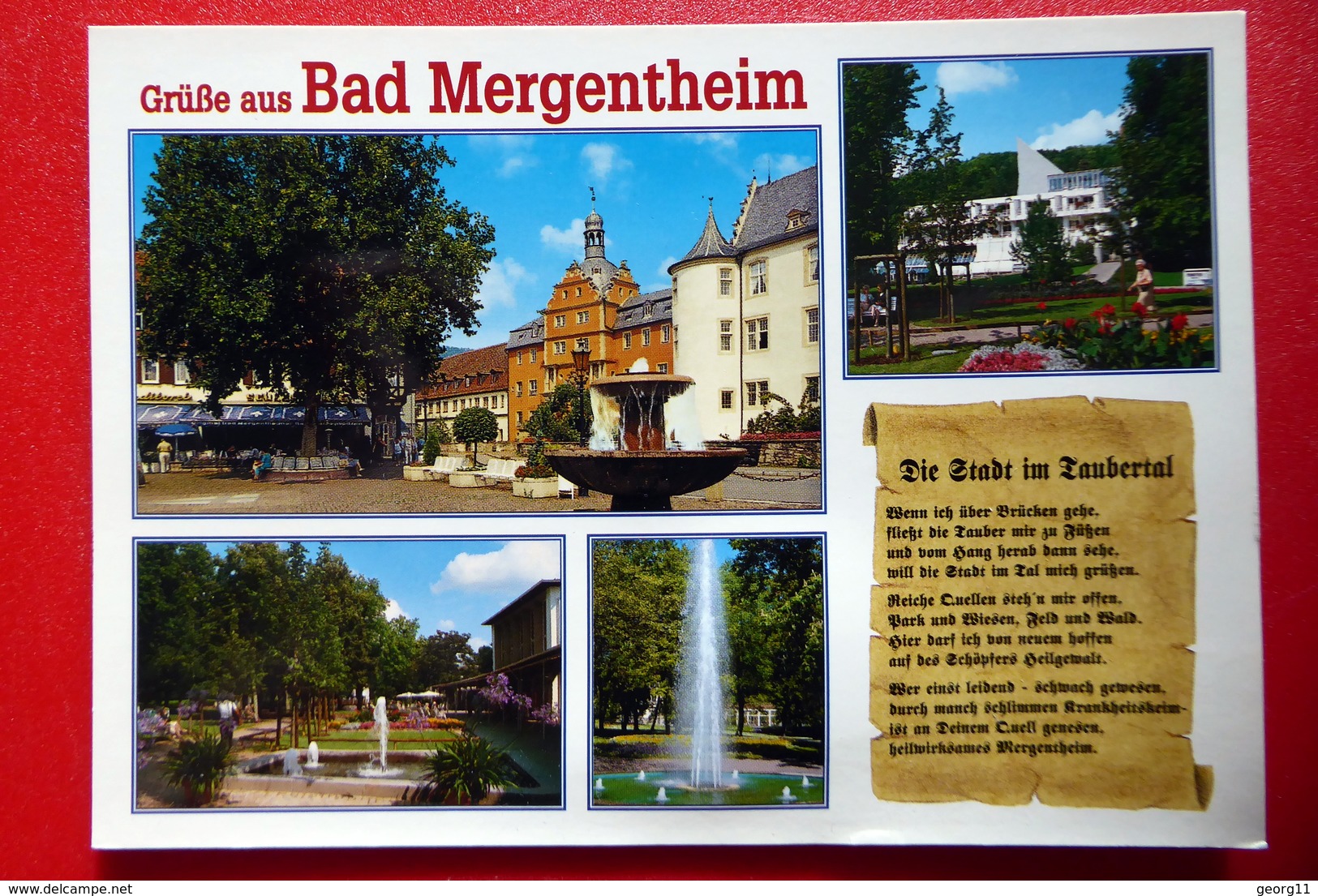 Bad Mergentheim - Chronik - AK Heilbad - Romantisches Taubertal - Baden-Württemberg - Bad Mergentheim