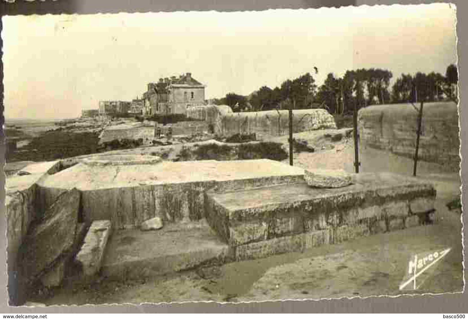 ASNELLES - Vue De La PLAGE DEFENSE ALLEMANDE Près Des VILLAS - Autres & Non Classés