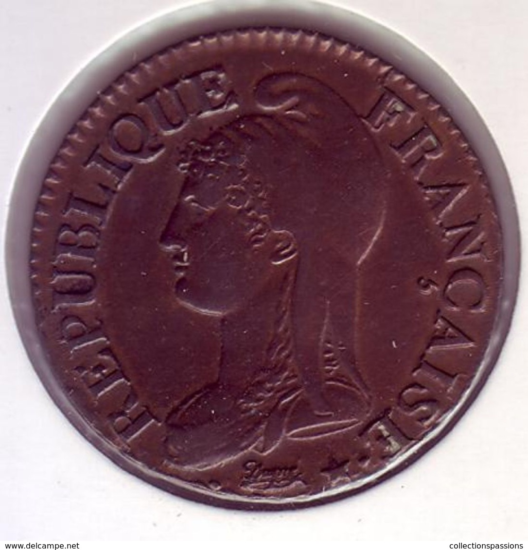 Dupré. 5 Centimes, Grand Module. An 7 A - - 1795-1799 Direttorio