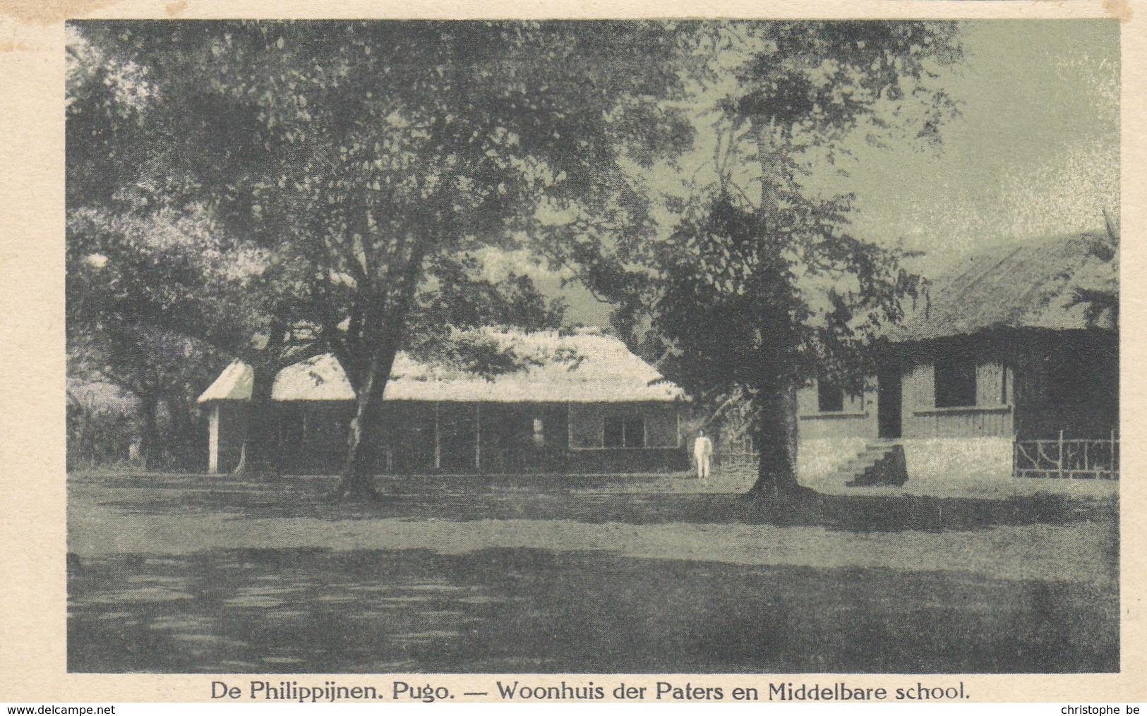 De Philippijnen Pugu, Philippines, Woonhuis Der Paters En Middelbare School (pk42644) - Missions