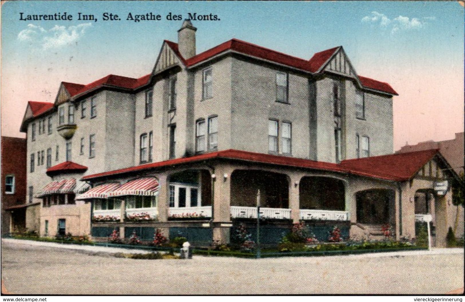 ! Old Postcard 1934 Sainte-Agathe-des-Monts, Laurentine Inn, Quebec, Canada, Kanada - Sonstige & Ohne Zuordnung